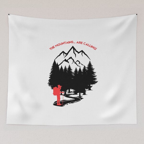 Item preview, The Mountain Are Calling - Hiking Adventure designed and sold by SteCreator.
