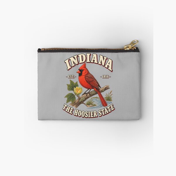 Item preview, Indiana Cardinal Vintage Wildlife Illustration designed and sold by radiogalaxy.