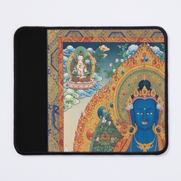 Item preview, Medicine Buddha Thangka designed and sold by karybaquetu10.