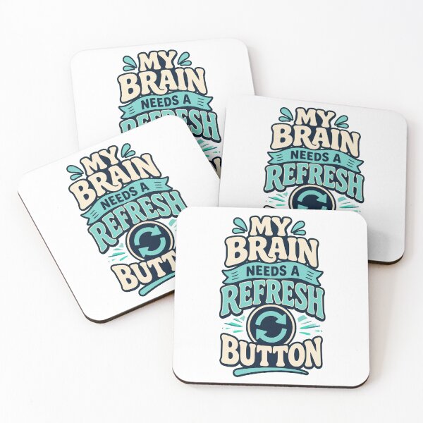 Item preview, My Brain Needs a Refresh Button designed and sold by good-graffity.
