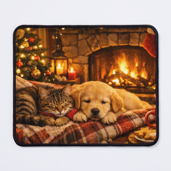 Item preview, Warm Christmas by the Fireplace designed and sold by ANNART1602.
