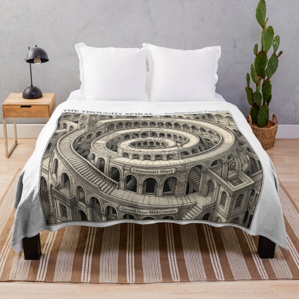 Item preview, Thought Spiral Architectural Diagram designed and sold by LunaMarkos.
