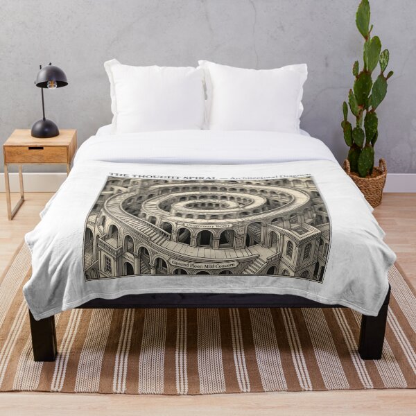 Item preview, Thought Spiral Architectural Diagram designed and sold by LunaMarkos.
