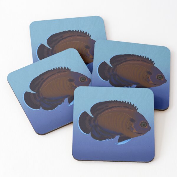 Item preview, Bluefin Dwarf Angelfish designed and sold by Copperbora.