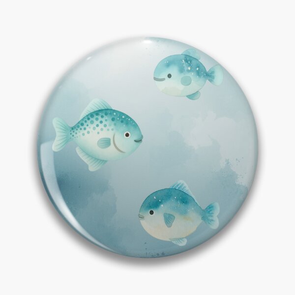 Item preview, Fish Watercolor Art Print  designed and sold by DariaCraft.