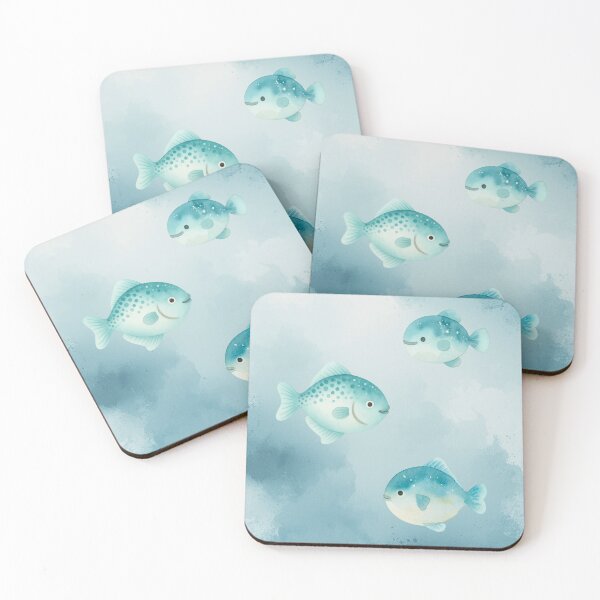 Item preview, Fish Watercolor Art Print  designed and sold by DariaCraft.