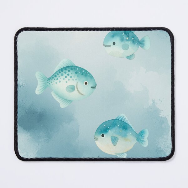 Item preview, Fish Watercolor Art Print designed and sold by DariaCraft.