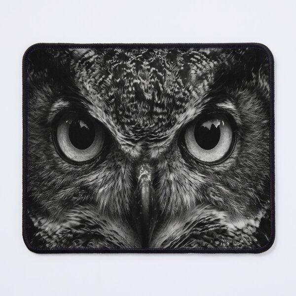 Item preview, Twin Owls Black and White designed and sold by JenniferMoren.