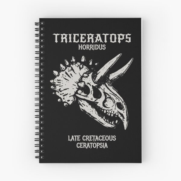 Item preview, Triceratops Horridus Skull - Vintage Linocut Paleontology designed and sold by cyareq.