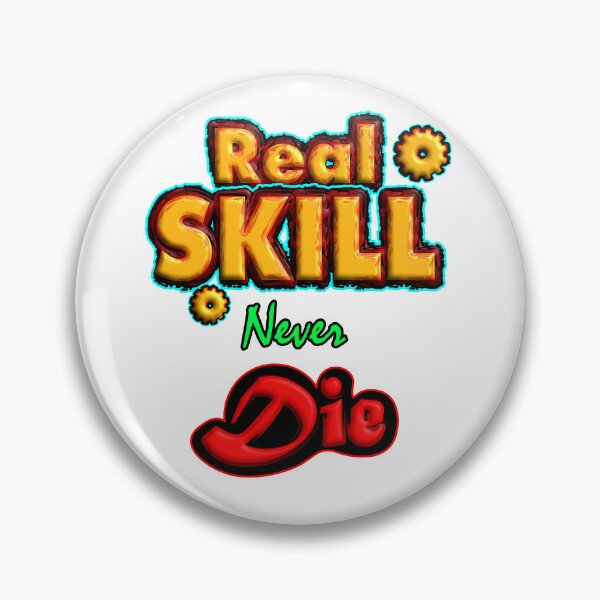 Item preview, Real Skill Never Dies - Motivational Quote designed and sold by T2T-ees.