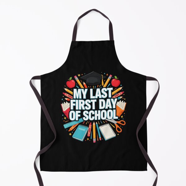 Item preview, My Last First Day of School Retiring Teacher Retirement Quote designed and sold by Redgiant87x.