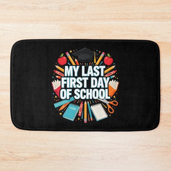 Item preview, My Last First Day of School Retiring Teacher Retirement Quote designed and sold by Redgiant87x.