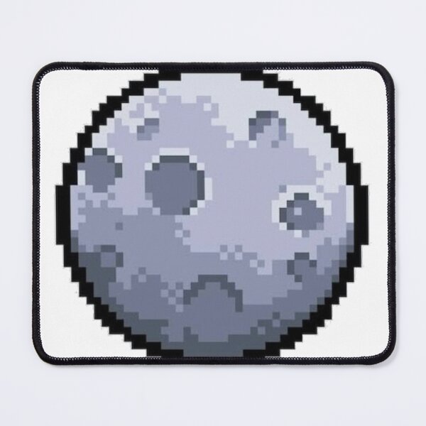 Item preview, Pixel Art Moon Planet 8-Bit Design designed and sold by The-SilentPlace.