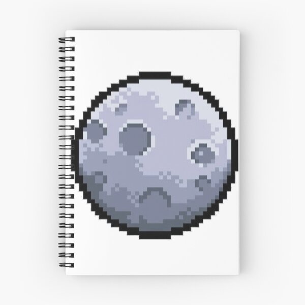 Item preview, Pixel Art Moon Planet 8-Bit Design designed and sold by The-SilentPlace.