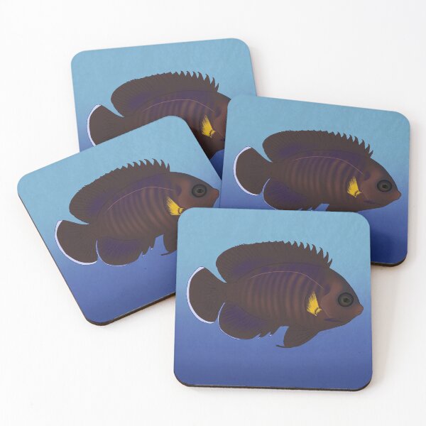 Item preview, Yellowfin Dwarf Angelfish designed and sold by Copperbora.