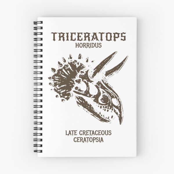 Item preview, Triceratops Horridus Skull - Vintage Linocut Paleontology designed and sold by cyareq.