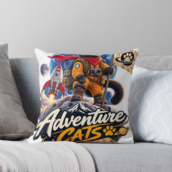 Item preview, Cosmic Explorer Cat  Space Adventure Cat  Retro Sci Fi Travel Design designed and sold by TeeVibeHaus.