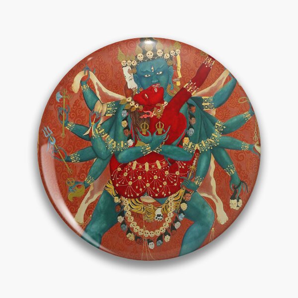 Item preview, Mandala 161 Chakrasamvara and Vajravarahi Buddhist Thangka designed and sold by GuyBlank.