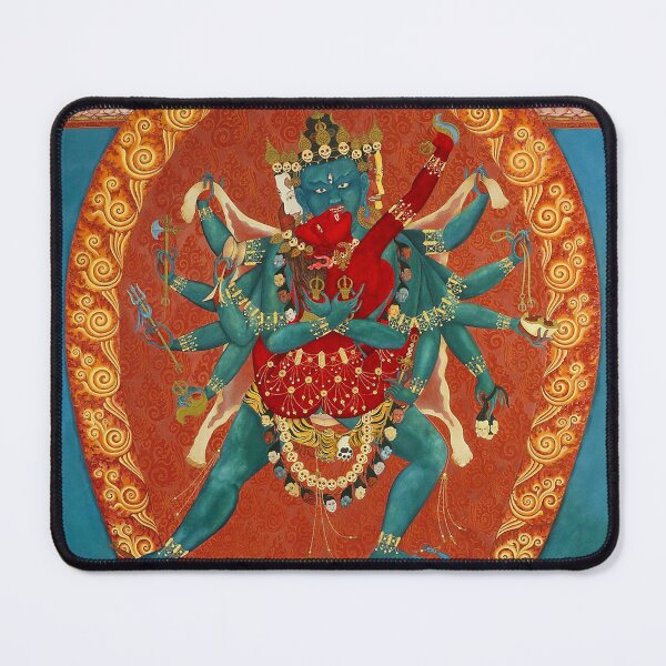 Item preview, Mandala 161 Chakrasamvara and Vajravarahi Buddhist Thangka designed and sold by GuyBlank.