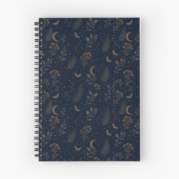 Item preview, midnight celestial botanicl designed and sold by moth and mantle.