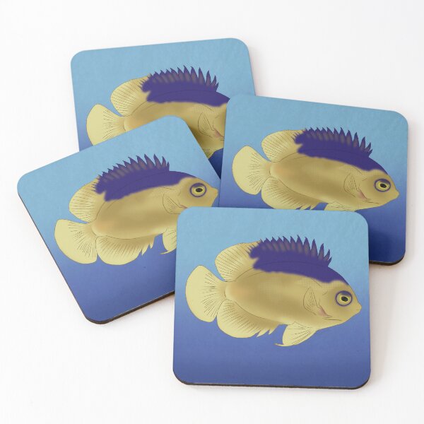 Item preview, Colin's Dwarf Angelfish designed and sold by Copperbora.