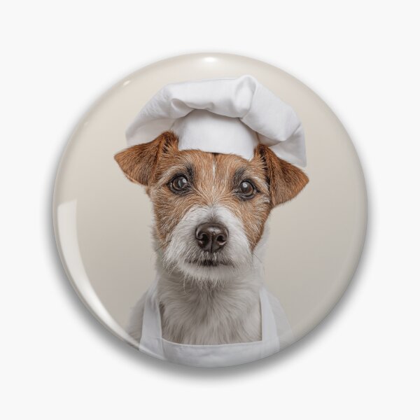 Item preview, Parson Russell Terrier Chef Dog Funny Cooking Apron Hat designed and sold by LazyOwlStore.