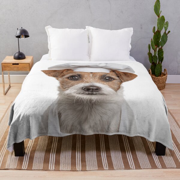 Item preview, Parson Russell Terrier Chef Dog Funny Cooking Apron Hat designed and sold by LazyOwlStore.