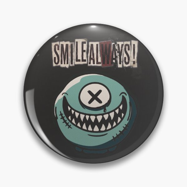 Item preview, Creepy Cute Monster Smile Always Special Edition for Dark Textiles designed and sold by Shyla Marsare.