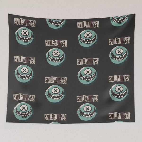Item preview, Creepy Cute Monster Smile Always Special Edition for Dark Textiles designed and sold by Shyla Marsare.