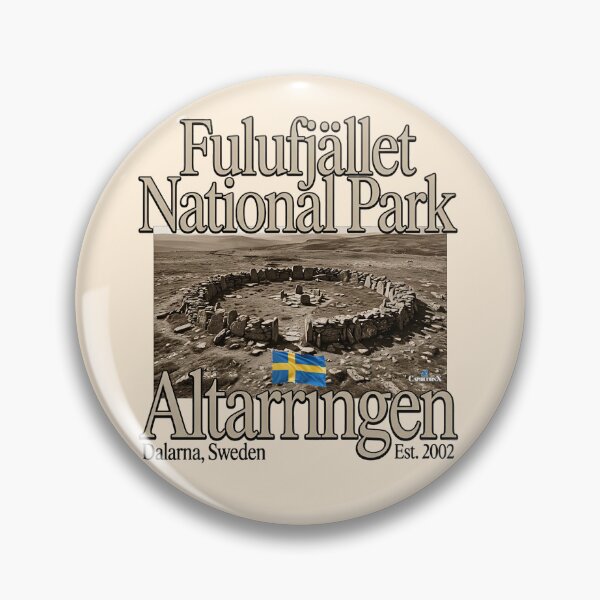 Item preview, Altarringen Sweden Vintage National Park designed and sold by EvergreenPark - Tee Studio.