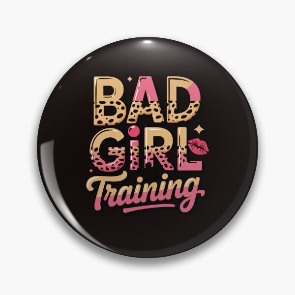 Item preview, Bad Girl In Training, Leopard Print Sassy Quote, Trendy Streetwear Design designed and sold by WHDProduction45.