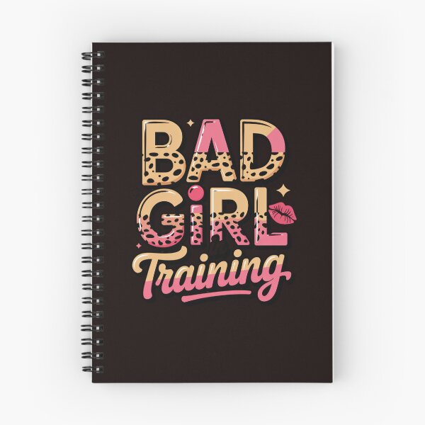 Item preview, Bad Girl In Training, Leopard Print Sassy Quote, Trendy Streetwear Design designed and sold by WHDProduction45.