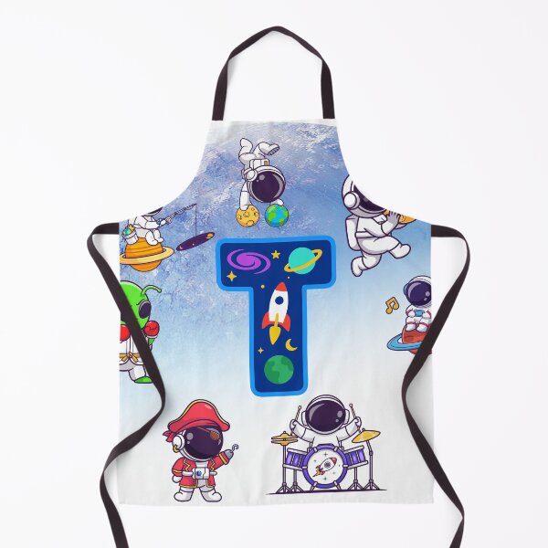 Item preview, Cute Space Astronaut Letter T Monogram Kids Art designed and sold by BoldcreationsM.