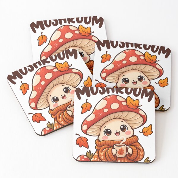 Item preview, Just a Little Mushroom – Cute Cozy Autumn Mushroom Design designed and sold by Kiinaaa.
