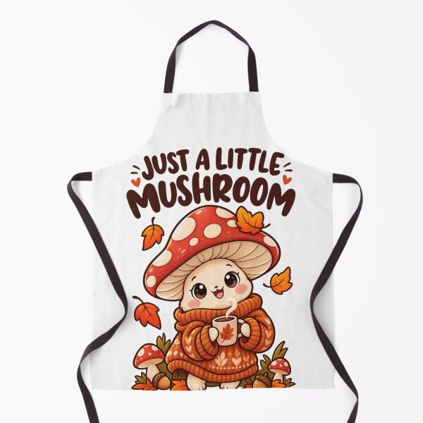 Item preview, Just a Little Mushroom – Cute Cozy Autumn Mushroom Design designed and sold by Kiinaaa.