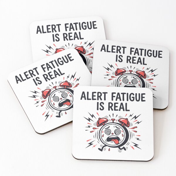 Item preview, Alert Fatigue Is Real designed and sold by Brain Fog Lab.
