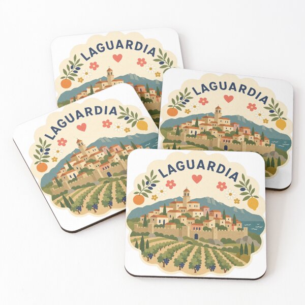 Item preview, Laguardia Spain Travel Souvenir Modern Folk Art designed and sold by VisualArtsOasis.