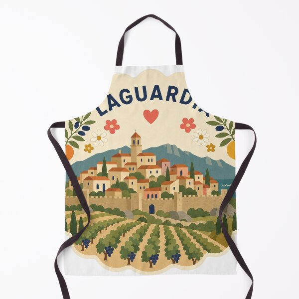 Item preview, Laguardia Spain Travel Souvenir Modern Folk Art designed and sold by VisualArtsOasis.