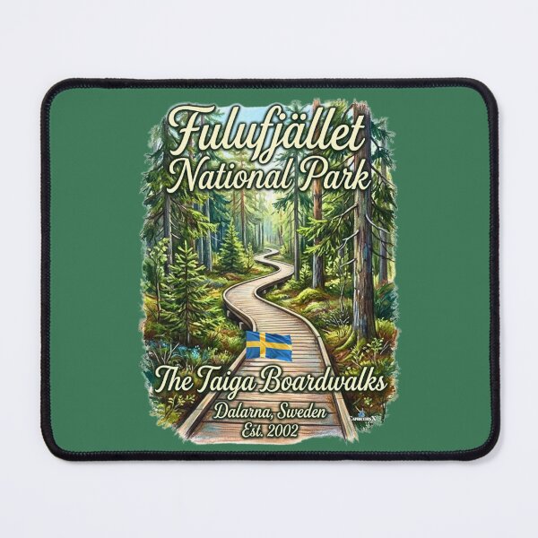 Item preview, Fulufjället National Park Sweden Boardwalk designed and sold by EvergreenPark - Tee Studio.