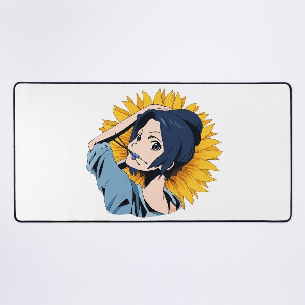 Item preview, Sunflower Anime Girl Portrait designed and sold by ZenOtaku Lab.