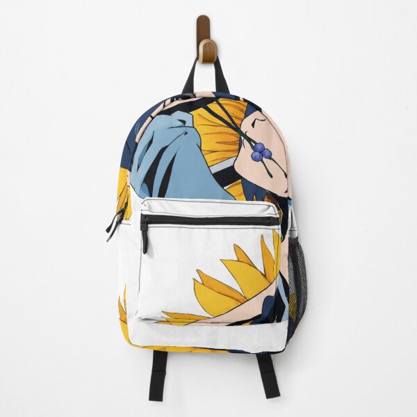 Item preview, Sunflower Anime Girl Portrait designed and sold by ZenOtaku Lab.