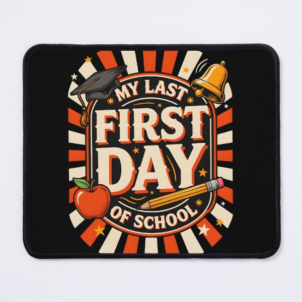 Item preview, My Last First Day of School Retiring Teacher Educator Retirement designed and sold by Redgiant87x.