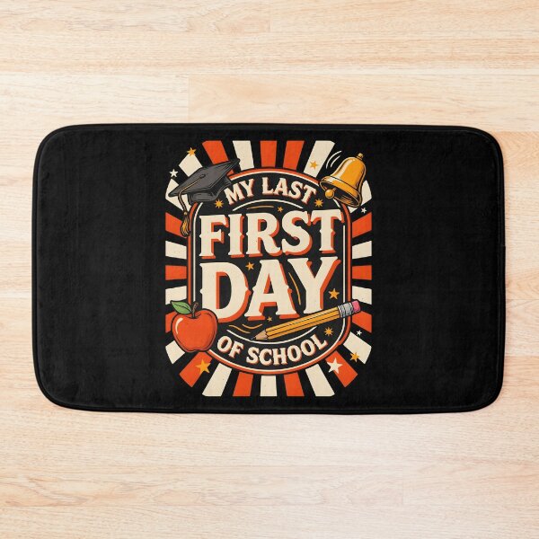 Item preview, My Last First Day of School Retiring Teacher Educator Retirement designed and sold by Redgiant87x.