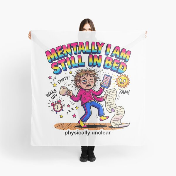 Item preview, Mentally I Am Still In Bed Funny Mental Health Morning Chaos designed and sold by LunaMarkos.