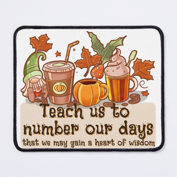 Item preview, Fall Nostalgia (Psalm 90:12) designed and sold by stella literarium.