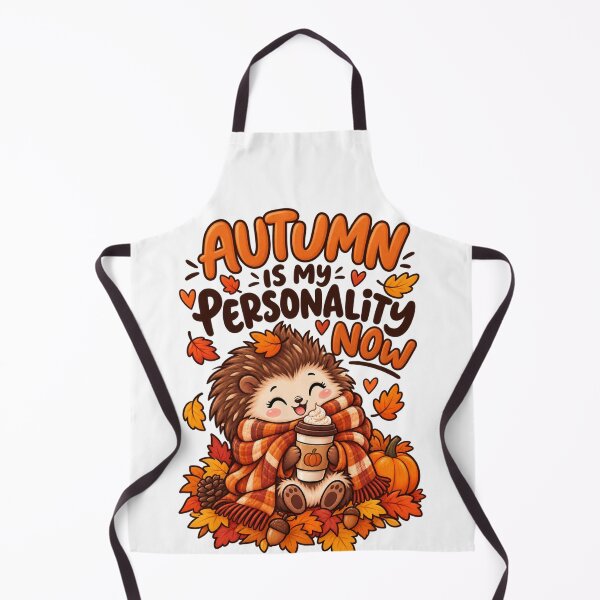 Item preview, Autumn Is My Personality Now – Cute Cozy Hedgehog Fall Design designed and sold by Kiinaaa.