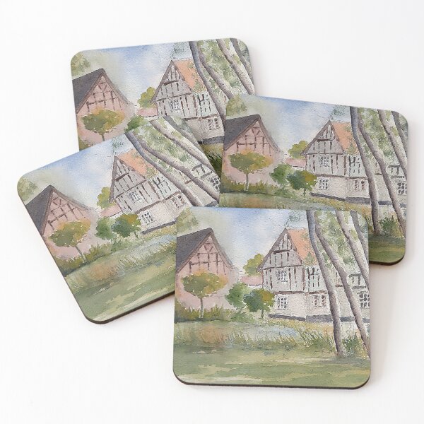 Item preview, English country scene designed and sold by Truewatercolour by Angela.