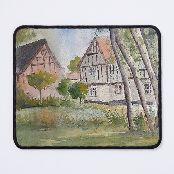 Item preview, English country scene designed and sold by Truewatercolour by Angela.