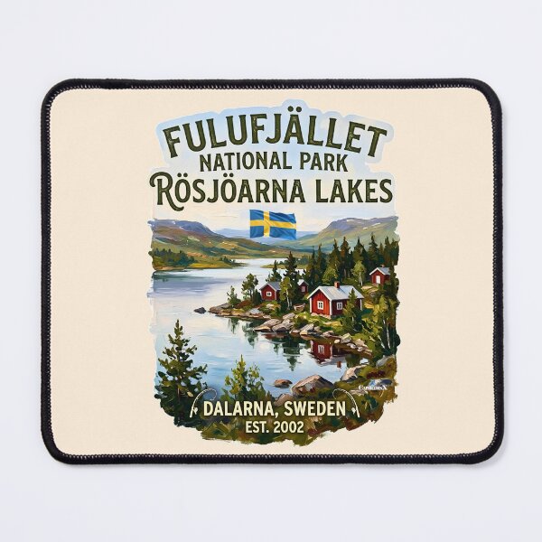 Item preview, Rösjöarna Lakes Fulufjället Sweden designed and sold by EvergreenPark - Tee Studio.