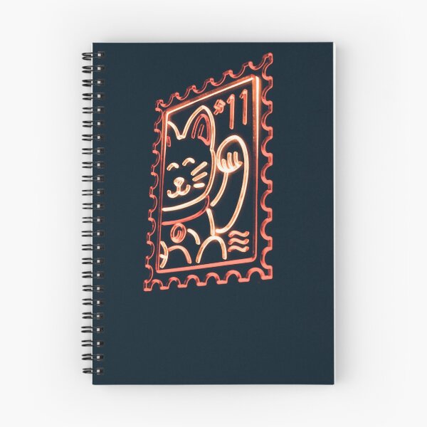 Item preview, Lucky Cat Stamp Neon Light designed and sold by SagePhoto.